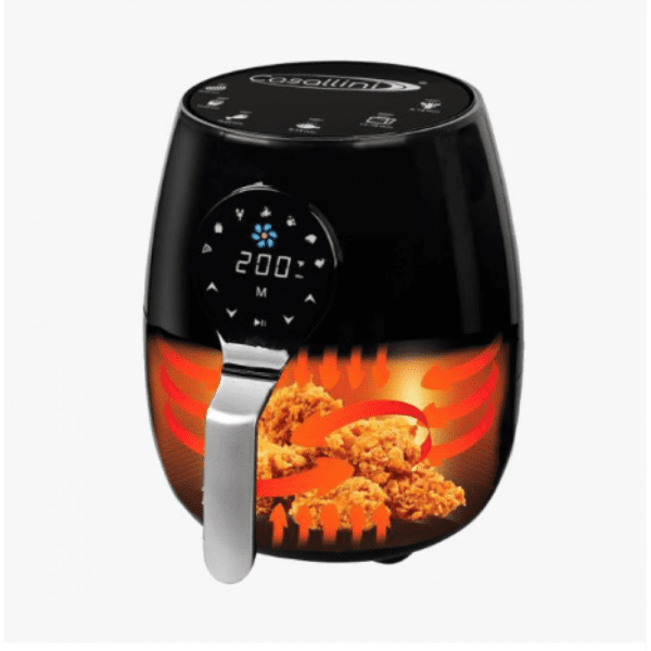 5L/1400W Utensilios de cocina pantalla táctil roja y multifuncional Air  Fryer sin Oil Smart Food Machine aprobado por la CE - China Freidora de  aire comprimido y freidora de aire eléctrico precio